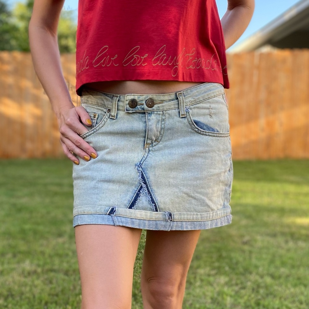 Adele Fade jeans Skirt